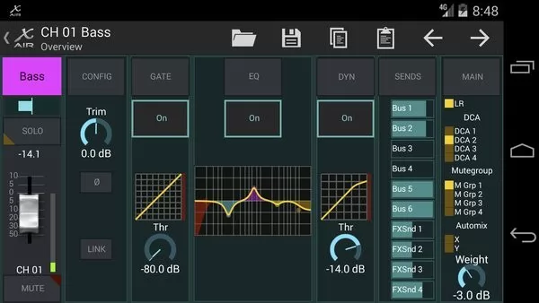 xair调音台软件安卓版 v1.5.5 手机版 1