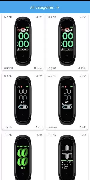 mi band 5 watch faces app v1.19.3 安卓版 0