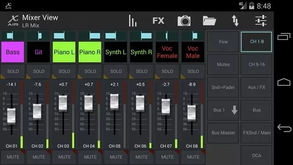 xair调音台软件安卓版 v1.5.5 手机版 3