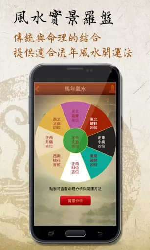 风水罗盘实景手机版(罗盘指南针) v4.6.7 安卓免费版 1