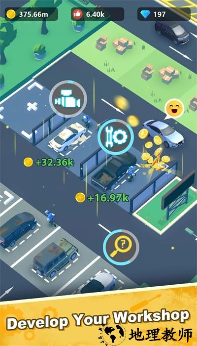 汽车修理工大亨最新版(car mechanic tycoon) v1.0.22 安卓版 0