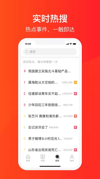 微博大字版 v1.1.8 安卓老人版 2