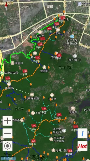 杭州登山地图2021 v1.2 安卓版 2
