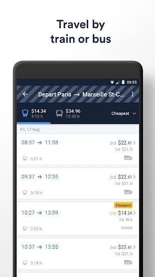 Trainline EU安卓版 trainline eu app