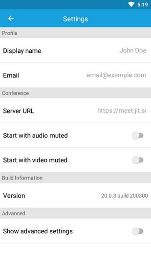 jitsimeet控制客户端APP2