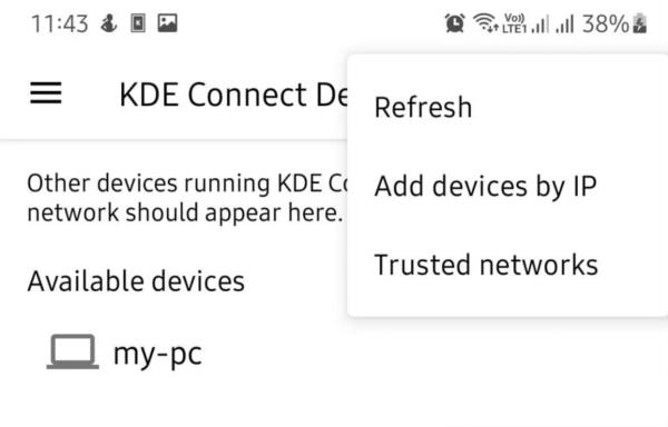 KDE Connect图片3