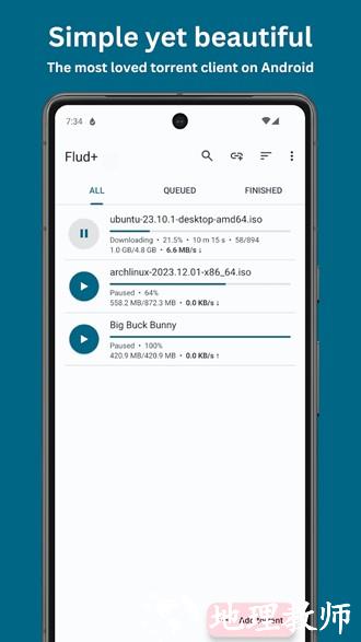 Flud种子客户端图片4