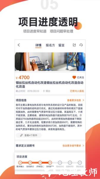 橙色云设计图片2