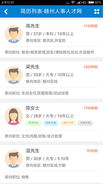 赣州人才网安卓版