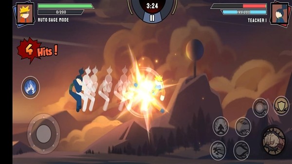 火柴人忍者格斗内置MOD菜单版2