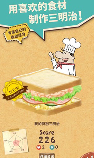 快乐三明治咖啡店免费版3