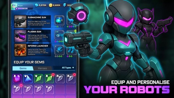 机器人小队：塔防 TD1