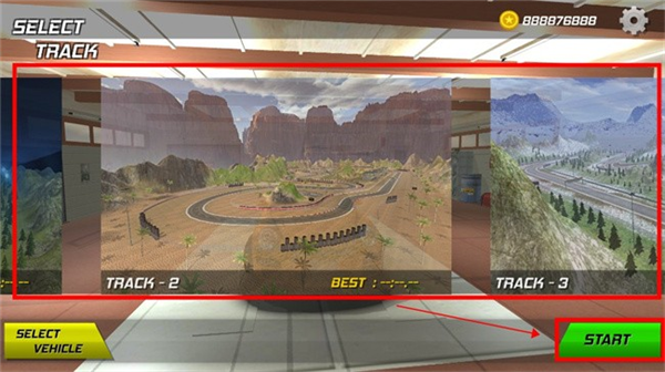 涡轮漂移竞速3D3