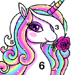 涂色日记梦幻数字填色