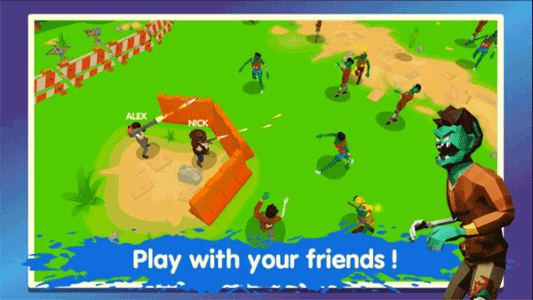 两个家伙和僵尸3D联机游戏4