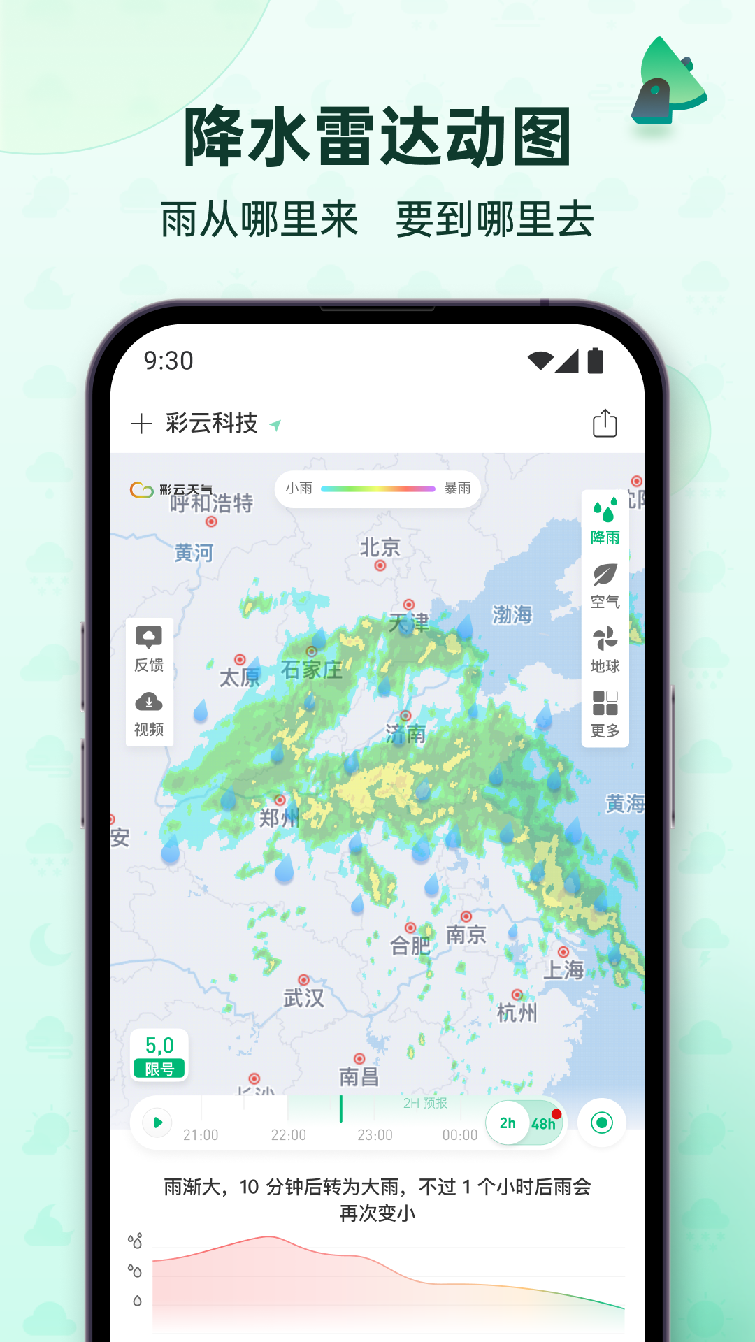 彩云天气app1