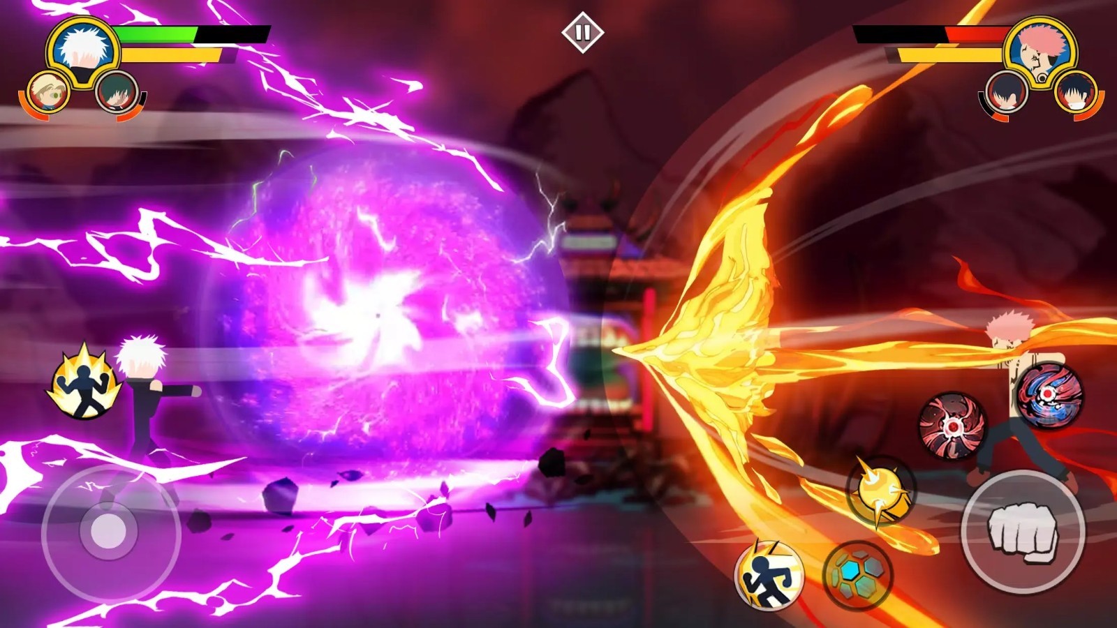 火柴人咒术回战手游4