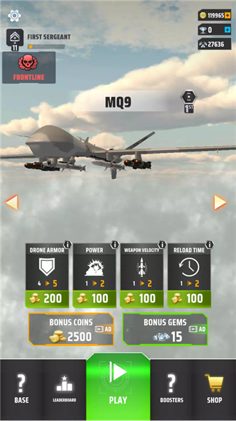 无人机打击军事战争联机版2