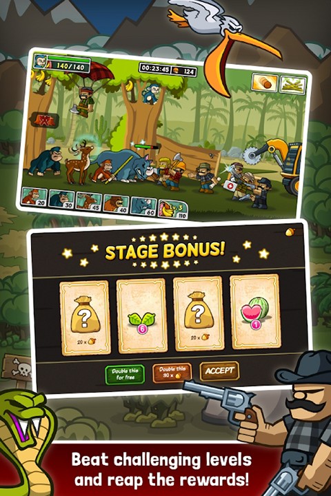 森林防御战：猴子传奇1