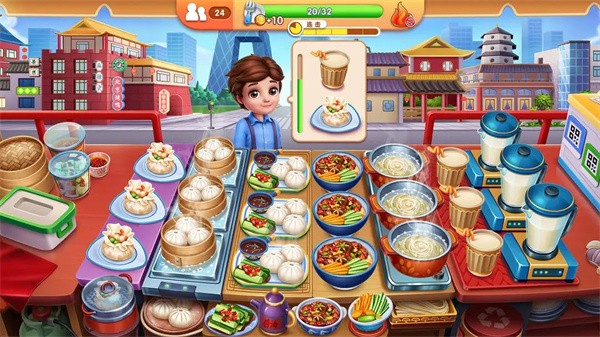 风味美食街无限体力版1